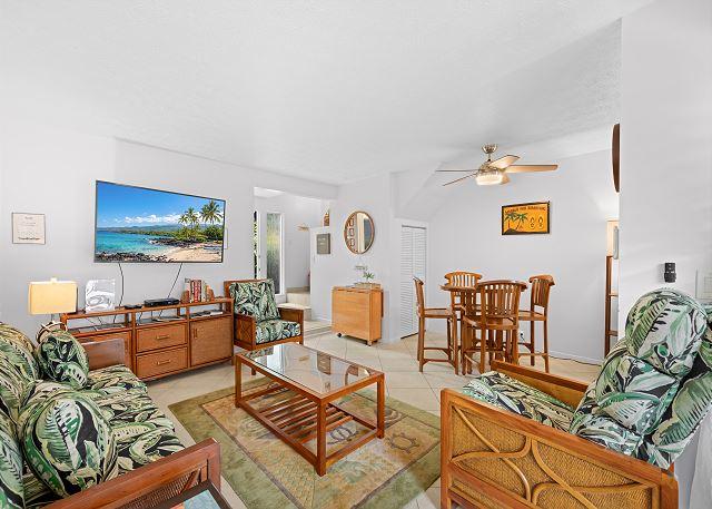 Kona condo rental: Keauhou Kona Surf and Racquet Club - 2BR Condo King #7