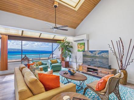 Lahaina condo rental: Sands Of Kahana - 3BR Condo Ocean Front #392