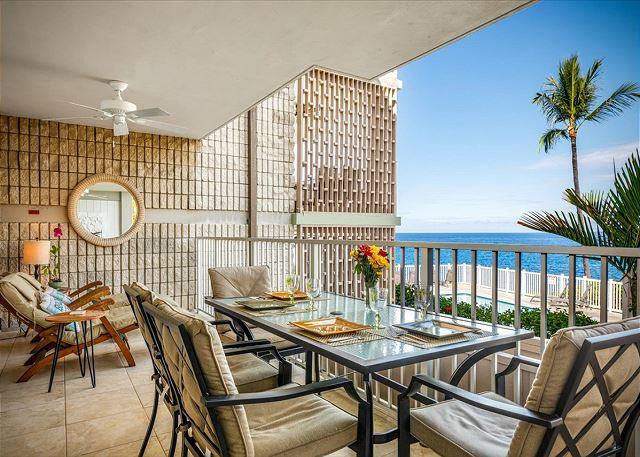 Kona condo rental: Alii Villas - 2BR Condo Ocean View #128