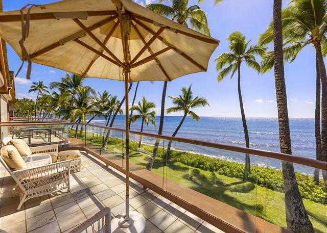 Lahaina condo rental: Puamana - 3BR Condo Premium Ocean Front #160-2