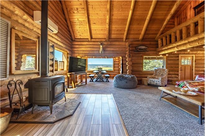 Rowland Log Cabin - 3BR Home Mountain View photo 2