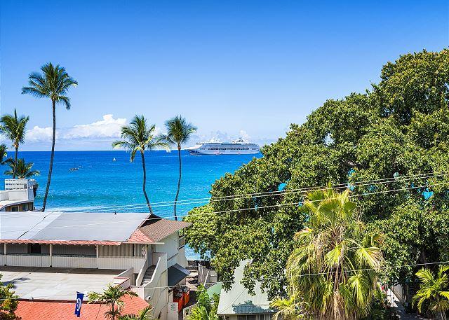 Kona condo rental: Kona Plaza - 1BR Condo King #202