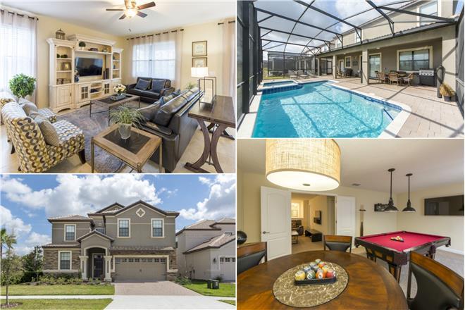 Evangeline's Champions Gate Vacation Home - 8BR Home
