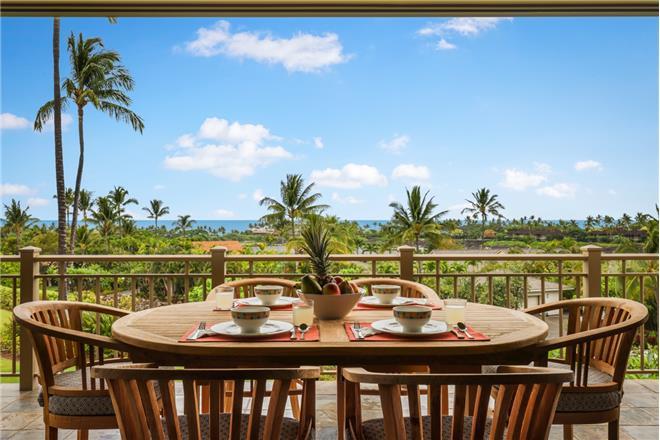 Kona vacation rental: 3BD Ke Alaula Villa at Hualalai Resort - 3BR Condo Mountain View #210A