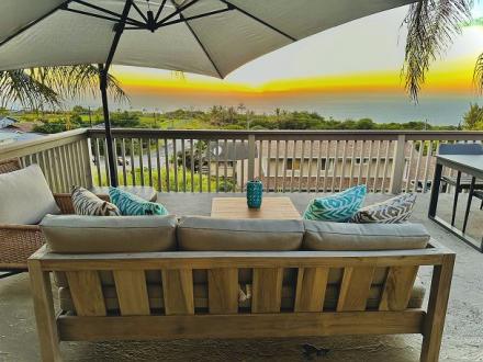 Halekii Sunset - 4BR Home Ocean View King