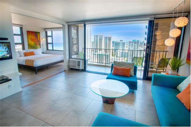 Waikiki Banyan Tower 1 - 1BR Condo Ocean View #3214