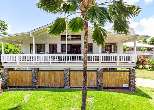 Hanalei vacation rental: Hale Ola Kai with Bedroom AC - 3BR Home