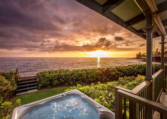Kailua Kona vacation rental: Hokuea Hale - 3BR Home Ocean View King