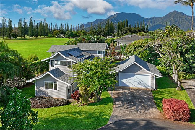 Princeville vacation rental: Kaiana Villa - 3BR Villa Mountain View