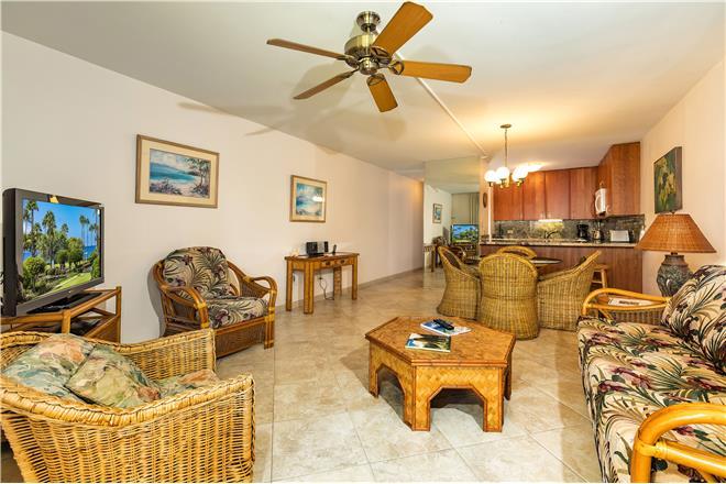 Kihei condo rental: Kamaole Sands - 1BR Condo #2-205