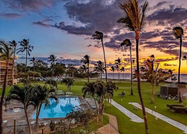 Kihei condo rental: Maui Sunset - 2BR Condo Ocean View #317A
