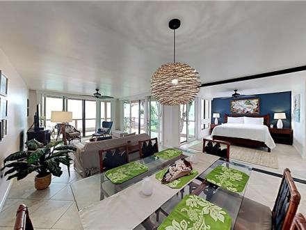 Kona condo rental: Keauhou Surf & Racquet - 2BR Condo #3-201