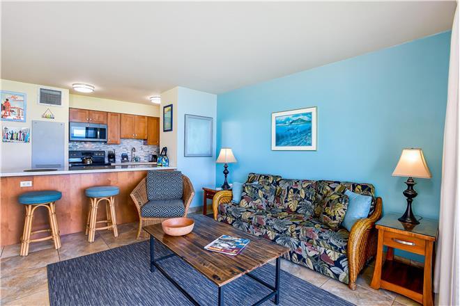 Kihei condo rental: Sugar Beach Resort - 1BR Condo #136