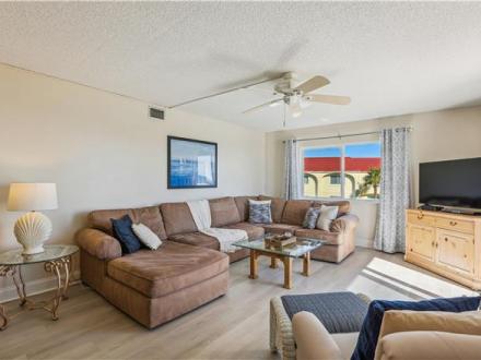 St. Augustine condo rental: Spanish Trace - 2BR Condo Ocean View #406B