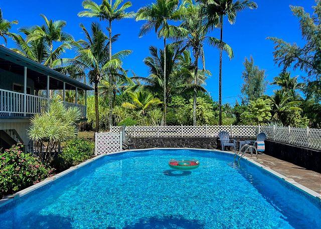 Keaau vacation rental: Kaloli Sunrise - 2BR Home King
