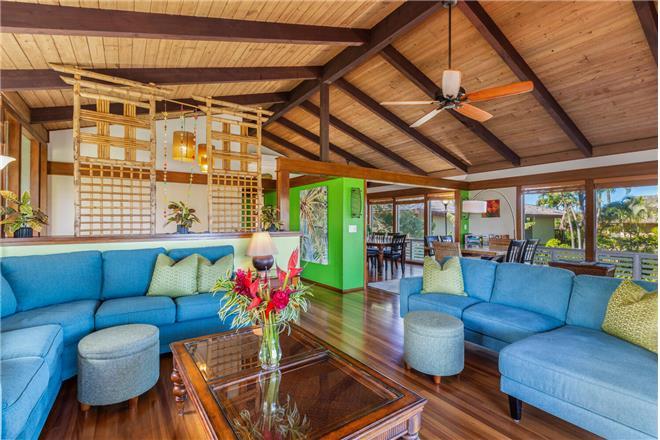 Princeville vacation rental: Hale Anu Keanu - 4BR Home Rental Mountain View