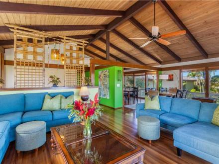 Princeville vacation rental: Hale Anu Keanu - 4BR Home Rental Mountain View