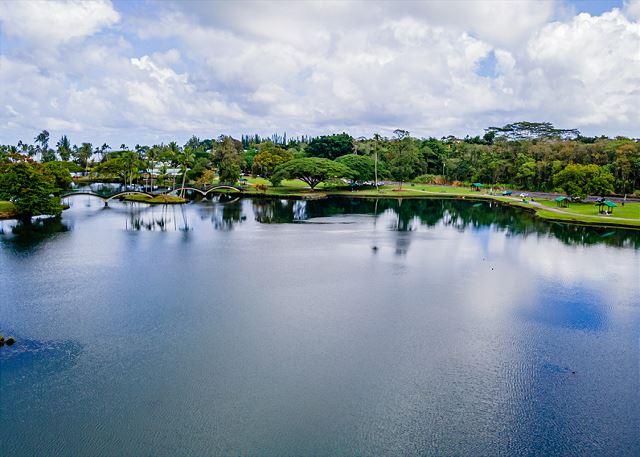 Hilo condo rental: Hilo Lagoon Centre - 2BR Condo Ocean View #814