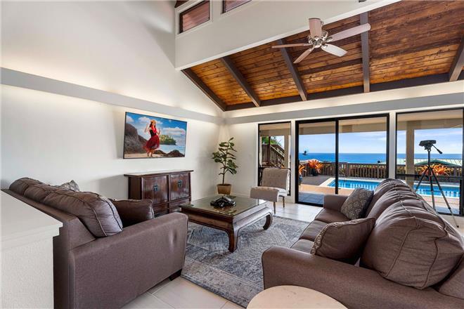 Kona vacation rental: Kona Dreams - 3BR Home Ocean View