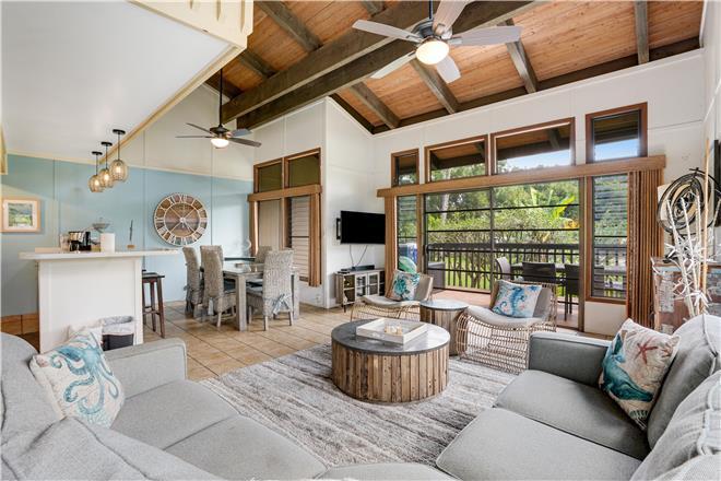 Princeville vacation rental: 3BD + Tropical Family Getaway - 3BR Home