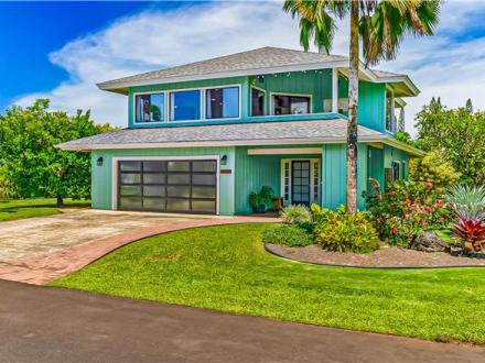 Princeville vacation rental: Enchanting Mermaid Manor - 3BR Home