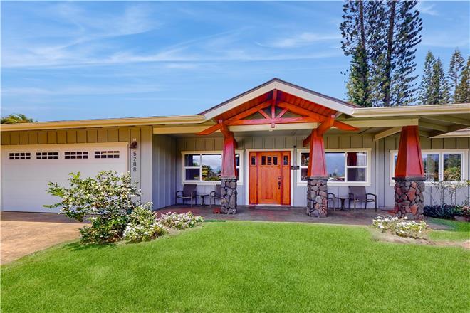 Princeville vacation rental: The Palm House at Princeville - 8BR Home