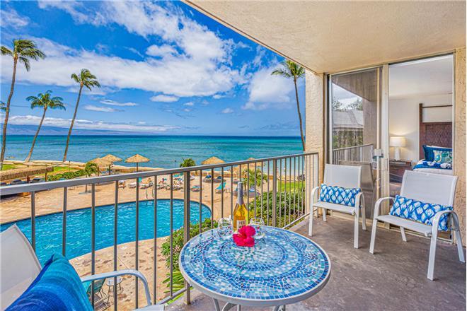 Lahaina condo rental: Royal Kahana - 1BR Condo Beach View #213