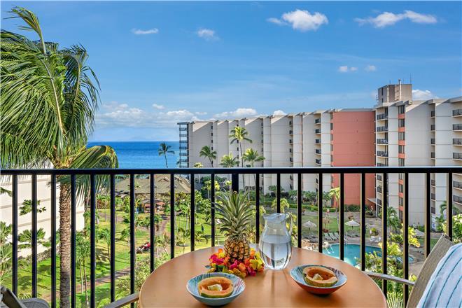 Lahaina condo rental: Kaanapali Shores - 1BR Condo Beach View #746