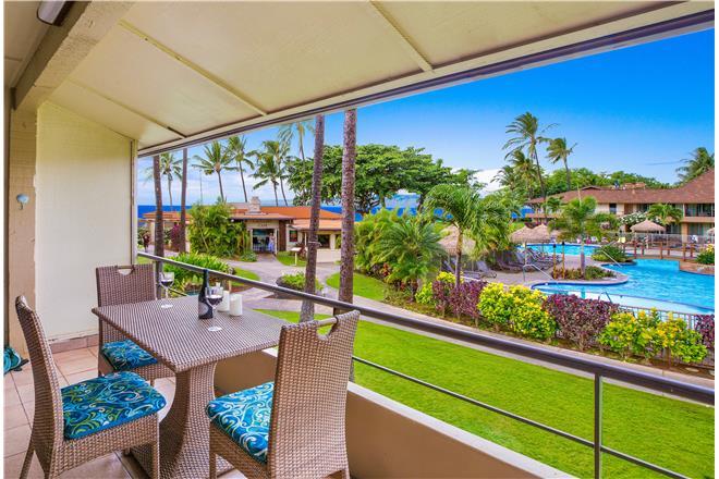 Lahaina condo rental: Maui Kaanapali Villas - 1BR Villa Beach View #292
