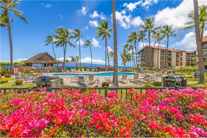 Lahaina condo rental: Papakea - 2BR Condo Beach View #K-105