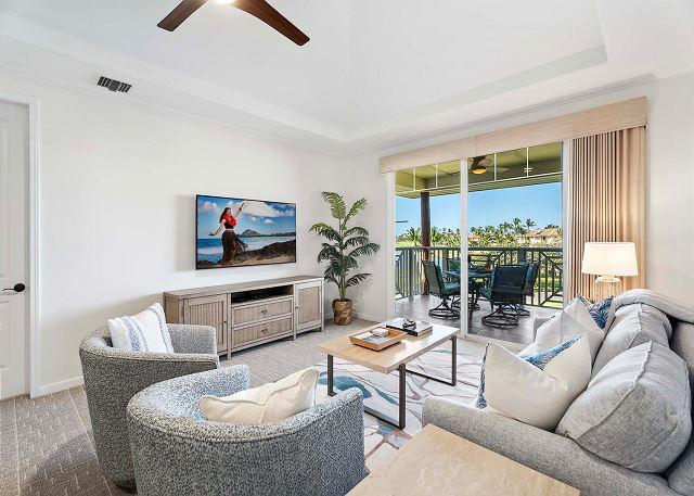 Waikoloa vacation rental: Waikoloa Beach Villas - 2BR Home King #F32