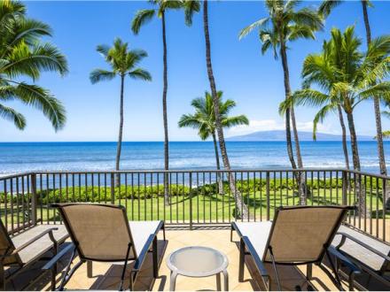 Lahaina condo rental: Puamana - 3BR Condo Beach View #240-3