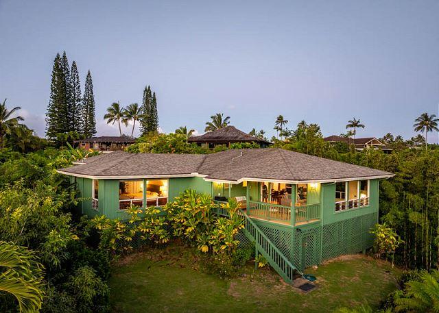 Princeville vacation rental: Hale Hihimanu with AC - 2BR Home