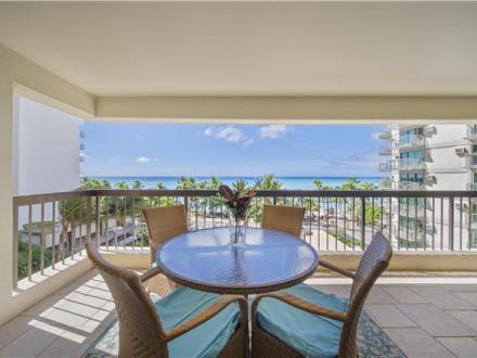 Aston Waikiki Beach Tower - 2BR Condo Beach View #602