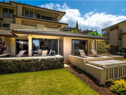 Lahaina condo rental: Kapalua Golf Villas - 2BR Condo Mountain View #14P1-2