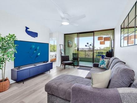 Hilo condo rental: Maunaloa Shores - 1BR Condo Ocean View #405