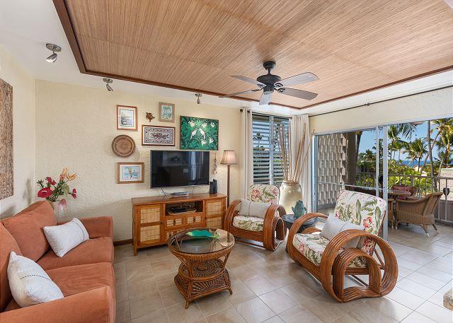 Kailua Kona condo rental: Alii Villas - 1BR Condo Ocean View #322