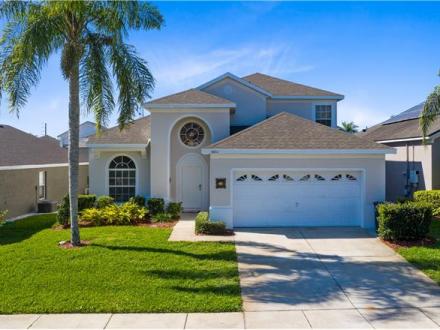 Kissimmee vacation rental: Fantastic Resort 5BR House - South Facing Pool/Spa - 5BR Home