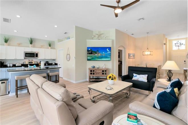 Kissimmee vacation rental: Four Bed Pool/Spa Home-Windsor Palms Resort - 4BR Home