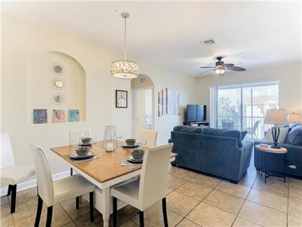 Kissimmee condo rental: Two Miles Disney Pool Water Park & Water slide - 3BR Condo