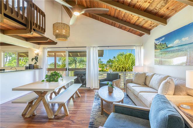 Princeville vacation rental: Hale Ohana Ho'omaka - 3BR Home Mountain View