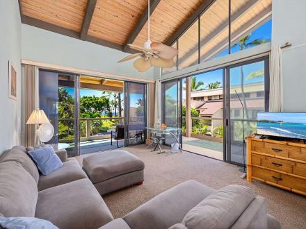 Keauhou Kona Surf and Racquet Club - 2BR Condo Ocean View #6-301