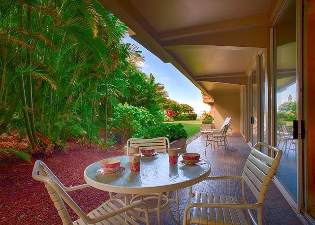 Lahaina condo rental: Whaler 123 Garden Ocean View Special Pricing