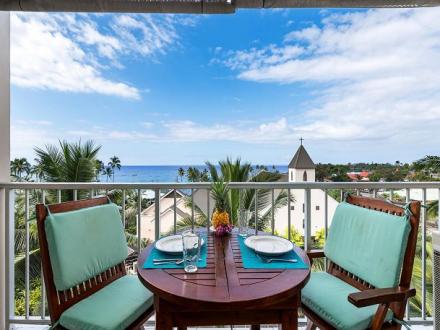Kailua Village - 1BR Condo Ocean View King #604