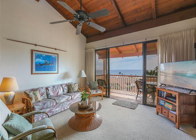 Poipu condo rental: Nihi Kai Villa - 2BR Condo Ocean View King #830