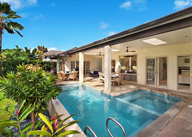 Princeville vacation rental: Hale Wai Ahu - 4BR Home King