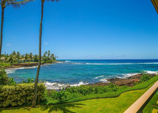 Poipu condo rental: Kuhio Shores - 1BR Condo Ocean View King #202
