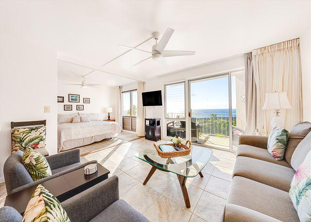 Poipu condo rental: Sunset Kahili - 1BR Condo Ocean View #404