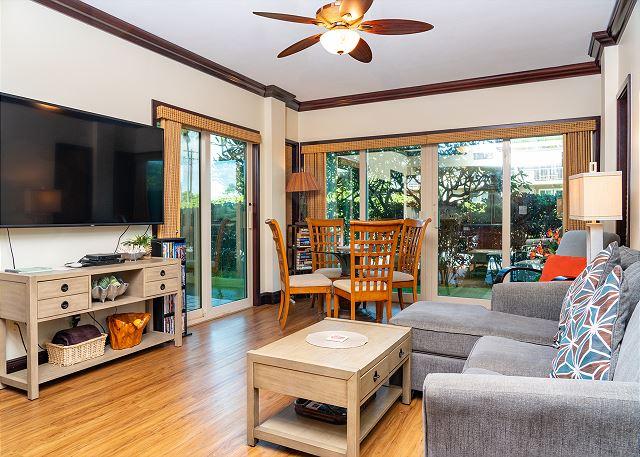 Waipouli condo rental: Waipouli Beach Resort - 2BR Condo Garden View #C105