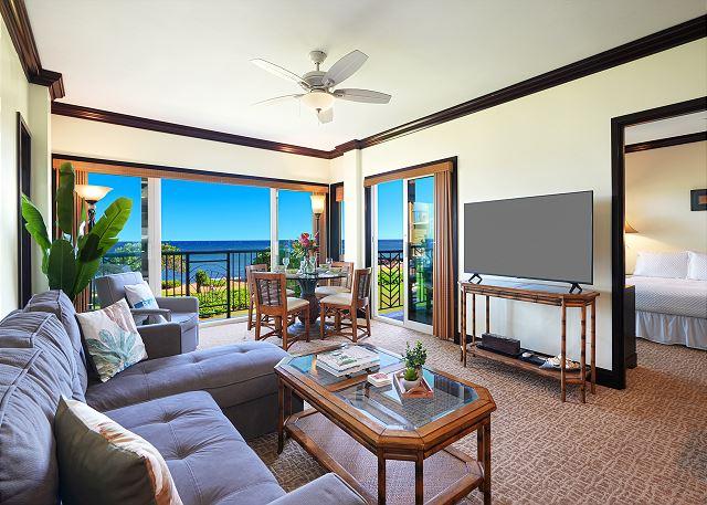 Waipouli condo rental: Waipouli Beach Resort - 2BR Condo Ocean View #G306